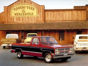 Chevrolet C10 Silverado Fleetside 1981 года